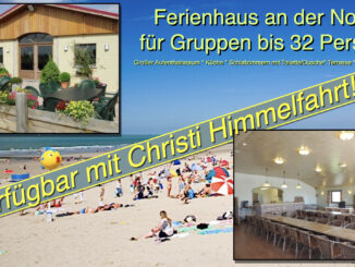 Ferienhaus an der Nordsee für 32 Personen
